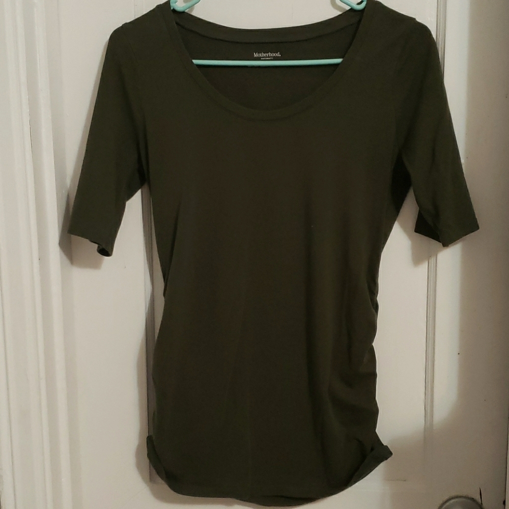 Dark green blouse